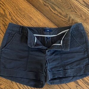 GAP Women's Dark Gray Khaki Shorts